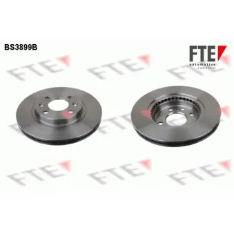 Jeu de 2 disques de frein avant FTE BS3899B pour RENAULT MEGANE 1.9 D - 64cv