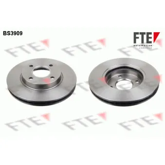 FTE BS3909 - Jeu de 2 disques de frein avant