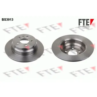 FTE BS3913 - Jeu de 2 disques de frein arrière