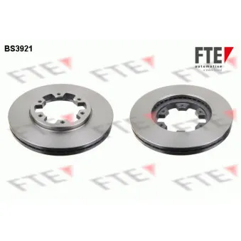 FTE BS3921 - Jeu de 2 disques de frein avant