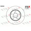 FTE BS3926 - Jeu de 2 disques de frein avant