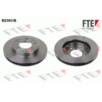 FTE BS3951B - Jeu de 2 disques de frein avant