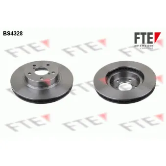 FTE BS4328 - Jeu de 2 disques de frein avant