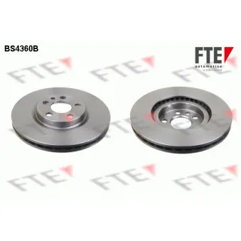 FTE BS4360B - Jeu de 2 disques de frein avant