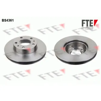 FTE BS4361 - Jeu de 2 disques de frein avant