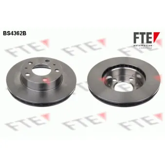 Jeu de 2 disques de frein avant FTE OEM 4249H9