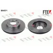 FTE BS4371 - Jeu de 2 disques de frein avant