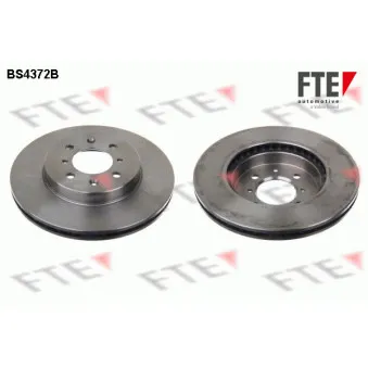 FTE BS4372B - Jeu de 2 disques de frein avant