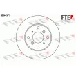 FTE BS4373 - Jeu de 2 disques de frein avant