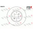 FTE BS4374 - Jeu de 2 disques de frein avant