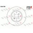 FTE BS4374B - Jeu de 2 disques de frein avant