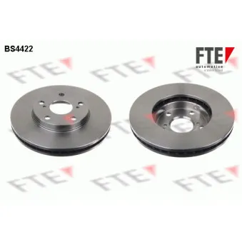FTE BS4422 - Jeu de 2 disques de frein avant