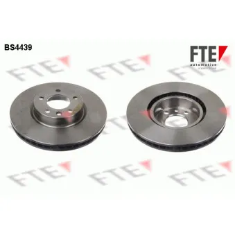 FTE BS4439 - Jeu de 2 disques de frein avant