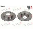 FTE BS4443 - Jeu de 2 disques de frein arrière