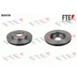 FTE BS4539 - Jeu de 2 disques de frein avant