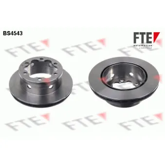 FTE BS4543 - Jeu de 2 disques de frein arrière