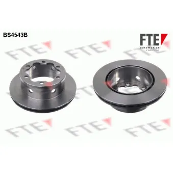 FTE BS4543B - Jeu de 2 disques de frein arrière