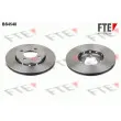 FTE BS4548 - Jeu de 2 disques de frein avant