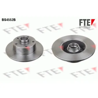 FTE BS4552B - Jeu de 2 disques de frein arrière