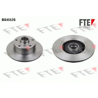 FTE BS4552S - Jeu de 2 disques de frein arrière