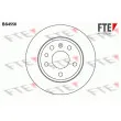 FTE BS4556 - Jeu de 2 disques de frein arrière