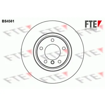 FTE BS4561 - Jeu de 2 disques de frein avant