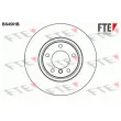 FTE BS4561B - Jeu de 2 disques de frein avant
