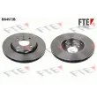FTE BS4572B - Jeu de 2 disques de frein avant