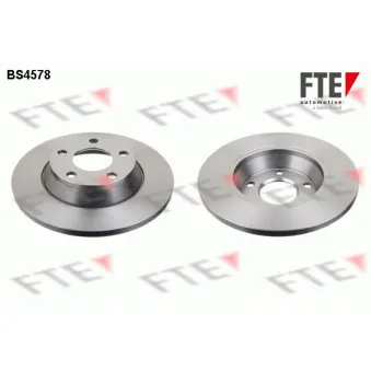 Jeu de 2 disques de frein avant FTE OEM 8D0615301A