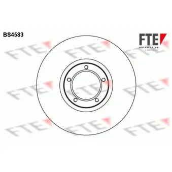 Jeu de 2 disques de frein avant FTE OEM 5209815