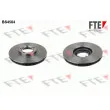 FTE BS4584 - Jeu de 2 disques de frein avant