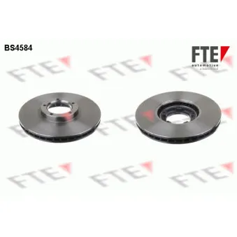 Jeu de 2 disques de frein avant FTE BS4584 pour FORD TRANSIT 2.0 - 78cv
