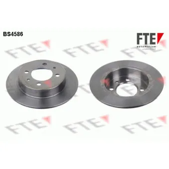 FTE BS4586 - Jeu de 2 disques de frein arrière