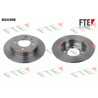 FTE BS4586B - Jeu de 2 disques de frein arrière