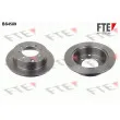 FTE BS4589 - Jeu de 2 disques de frein arrière
