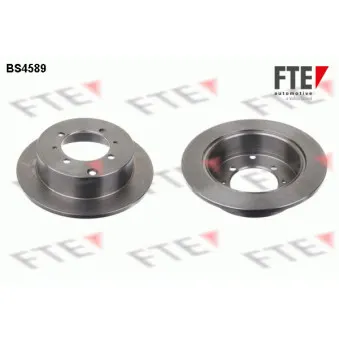 Jeu de 2 disques de frein arrière FTE OEM 58411M2050
