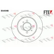FTE BS4599B - Jeu de 2 disques de frein arrière