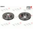 FTE BS4615 - Jeu de 2 disques de frein avant