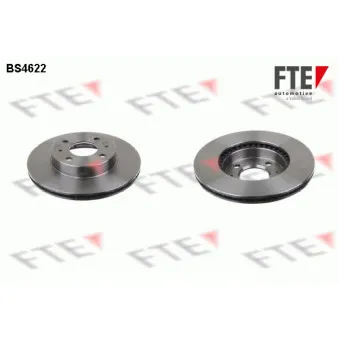 FTE BS4622 - Jeu de 2 disques de frein avant
