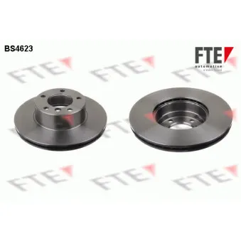 FTE BS4623 - Jeu de 2 disques de frein avant