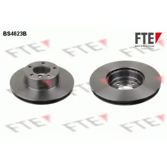 FTE BS4623B - Jeu de 2 disques de frein avant
