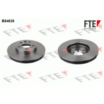 Jeu de 2 disques de frein avant FTE OEM 1143641