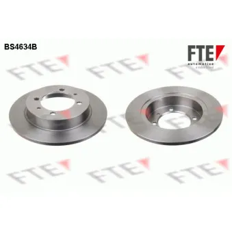 FTE BS4634B - Jeu de 2 disques de frein arrière