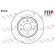 FTE BS4635 - Jeu de 2 disques de frein arrière