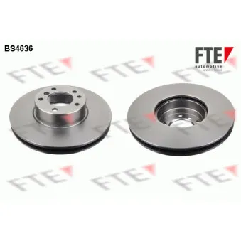 FTE BS4636 - Jeu de 2 disques de frein avant