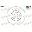 FTE BS4639 - Jeu de 2 disques de frein avant