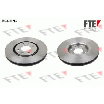 FTE BS4662B - Jeu de 2 disques de frein avant