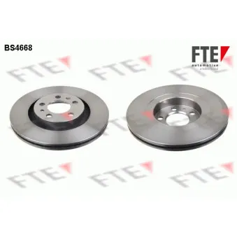FTE BS4668 - Jeu de 2 disques de frein avant