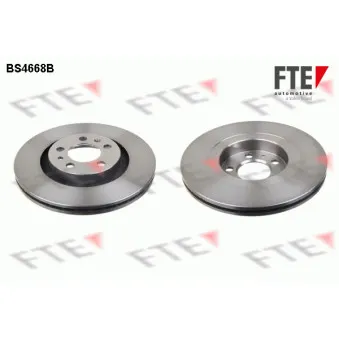Jeu de 2 disques de frein avant FTE OEM 1J0615301P