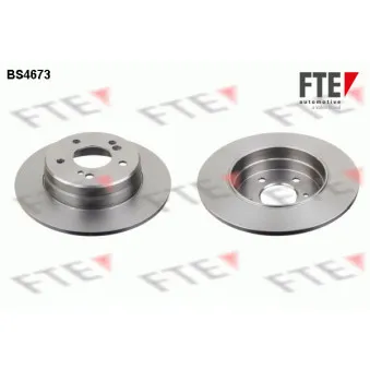 FTE BS4673 - Jeu de 2 disques de frein arrière